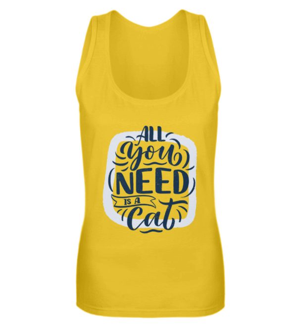 All you need is a cat  - Frauen Tanktop Mode – Bild 4