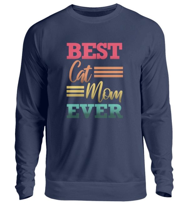 Best cat mom ever  - Unisex Pullover Online – Bild 4