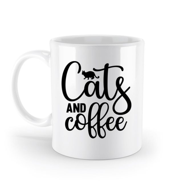 Cats and coffee  - Standard Tasse Rabatt