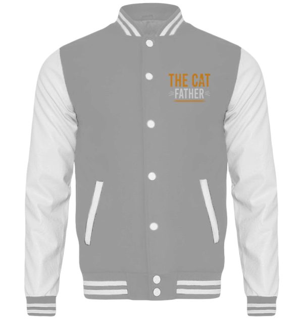 The Cat Father  - College Sweatjacke Jetzt online – Bild 4