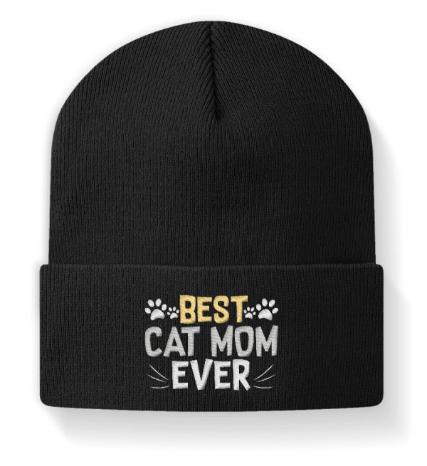 Best cat mom ever bunt  - Beanie Zu verkaufen