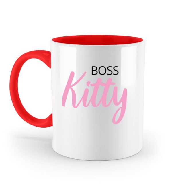 Boss kitty  - Zweifarbige Tasse Im Angebot – Bild 2