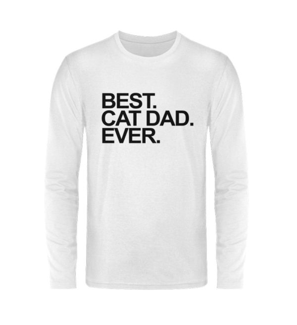 Best. Cat Dad. Ever.  - Unisex Langarmshirt Zu verkaufen