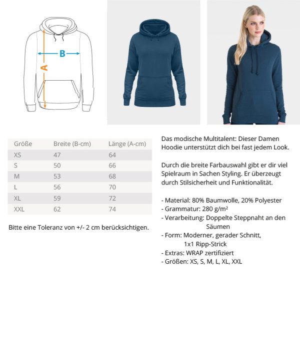 Only my cat understands me  - Damen Hoodie Jetzt online – Bild 4