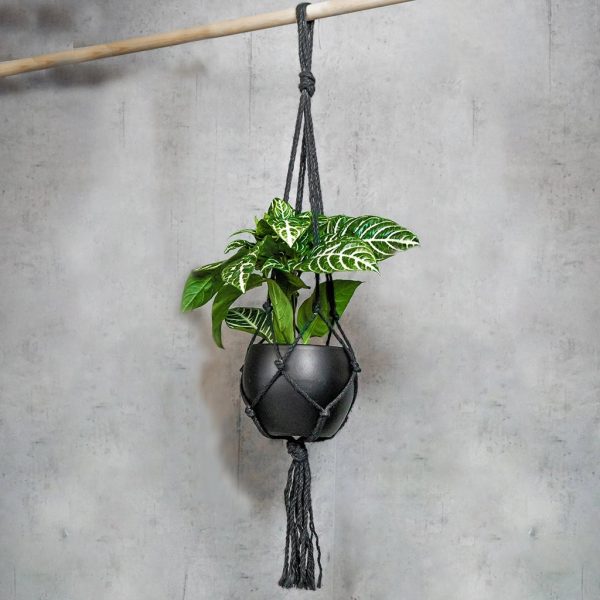 Makramee Hänger Schwarz - 120cm Zu verkaufen – Bild 2