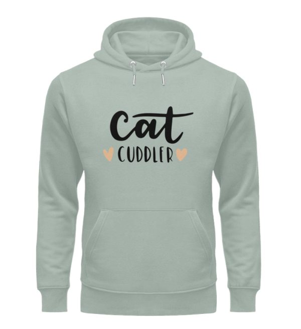 Cat cuddler  - Unisex Organic Hoodie Verkauf – Bild 3