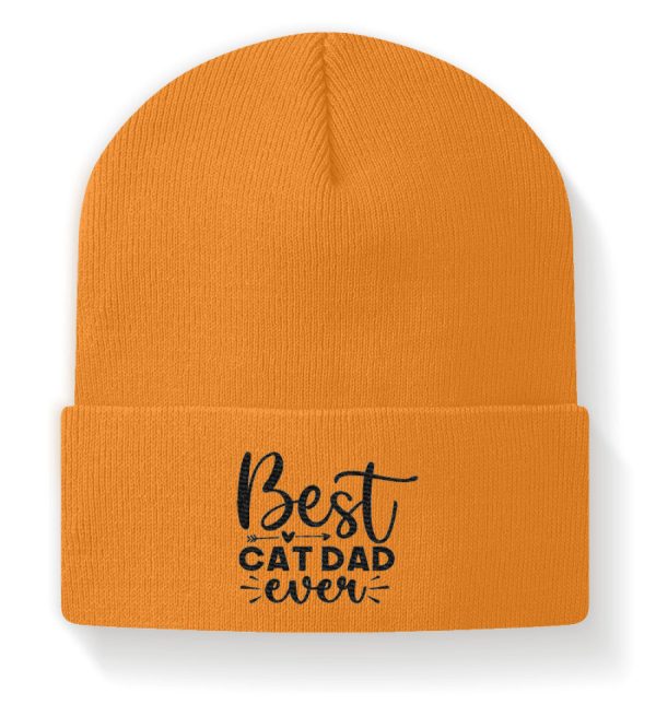Best cat dad ever  - Beanie Online-Verkauf – Bild 2