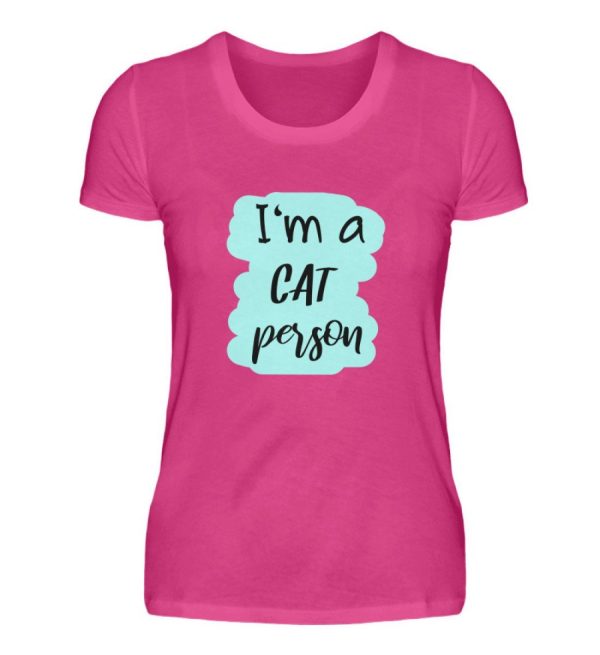 I m a cat person  - Damen Premiumshirt Online – Bild 3