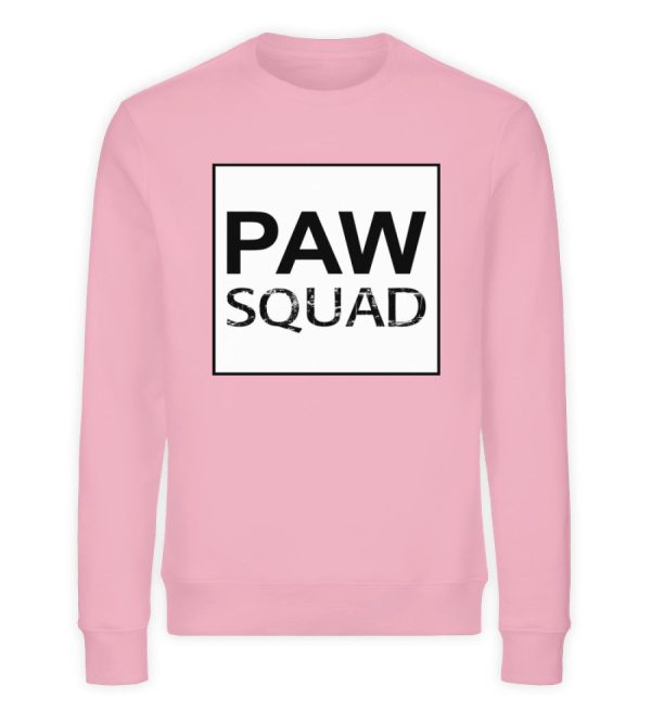Paw Squad weiß  - Unisex Organic Sweatshirt Mode – Bild 5