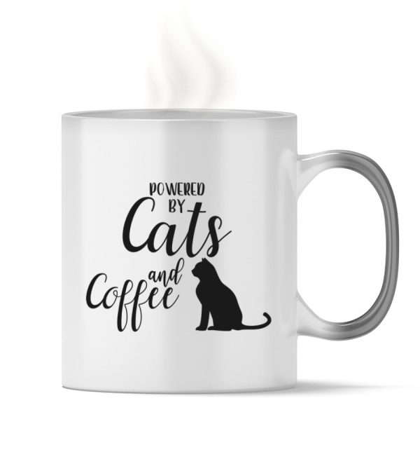 Powered by cats and coffee  - Magic - Tasse Verkauf