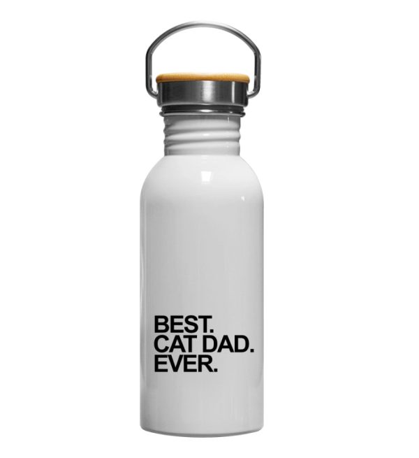 Best. Cat Dad. Ever.  - Edelstahl Trinkflasche Angebot