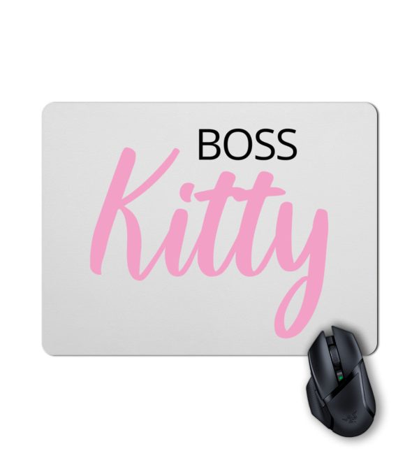 Boss Kitty  - Gaming Mousepad Small Mode