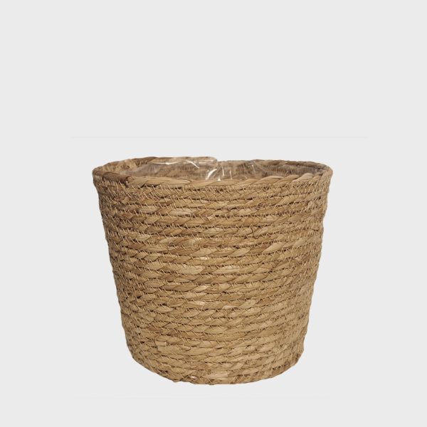 Bastkorb Natur 24cm mit Hydroeinsatz Im Angebot
