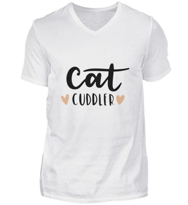 Cat cuddler  - Herren V-Neck Shirt Verkauf