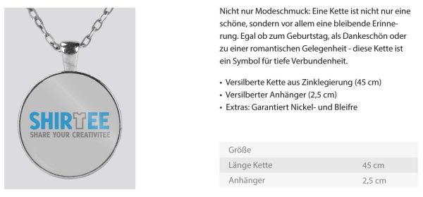 Stolze Katzenmama Schmuckstück  - Kette und Anhänger Online – Bild 2