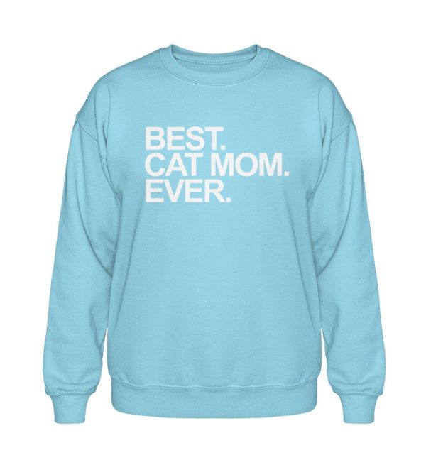 Best. Cat Mom. Ever. Heavy Blend Sweatshirt Zu verkaufen – Bild 4