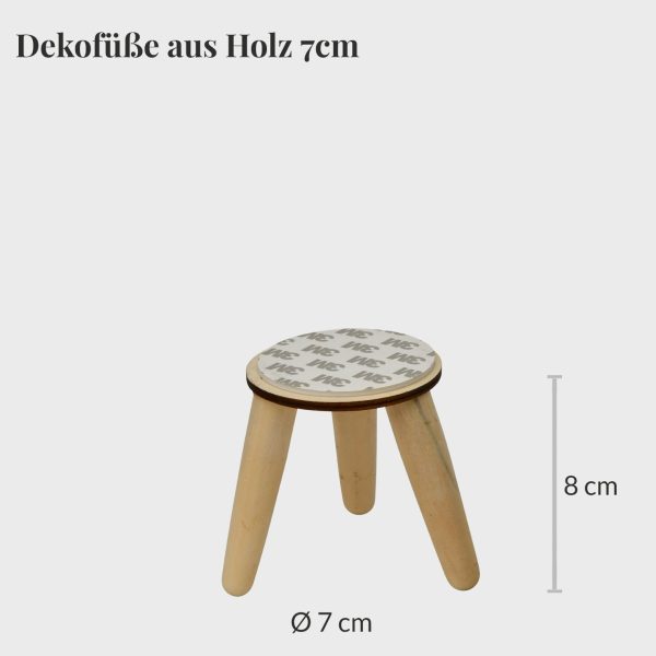 Holzfuß für Dekotopf Verkauf – Bild 3