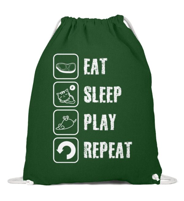 Eat Sleep Play Repeat  - Baumwoll Gymsac Verkauf – Bild 5