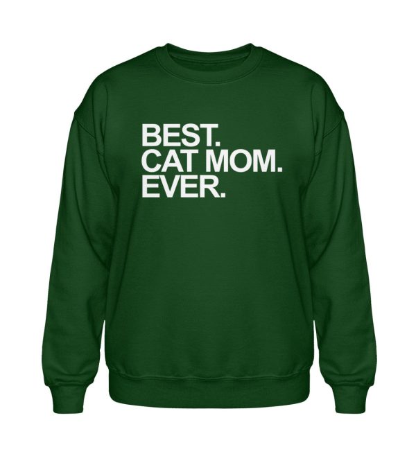 Best. Cat Mom. Ever. Heavy Blend Sweatshirt Zu verkaufen – Bild 5