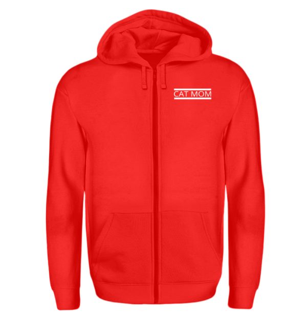 Cat Mom  - Zip-Hoodie Schn?ppchen