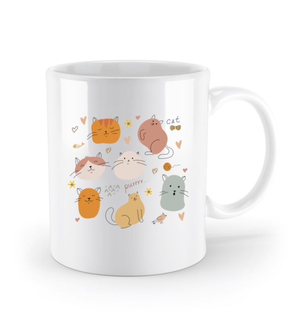 Süße Katzen  - Standard Tasse Schn?ppchen – Bild 2