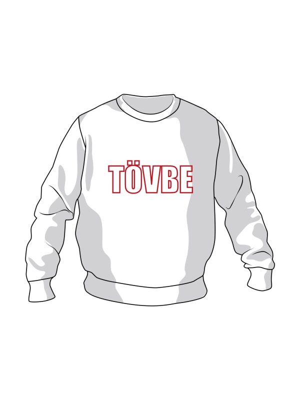 Sweatshirt TÖVBE Schrift rot Online-Schn?ppchen – Bild 3