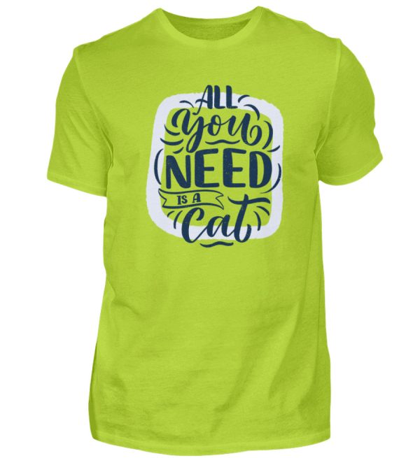 All you need is a cat  - Herren Premiumshirt Schn?ppchen – Bild 2