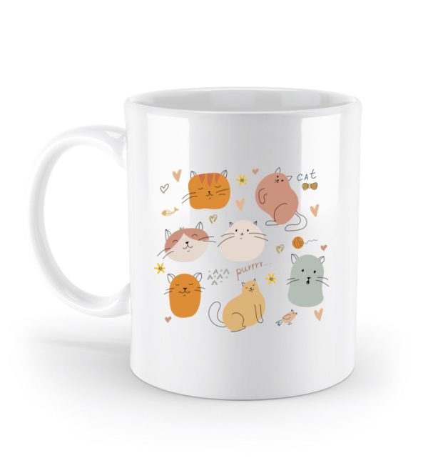 Süße Katzen  - Standard Tasse Schn?ppchen