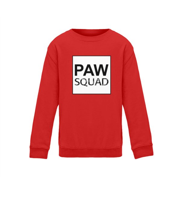 Paw Squad weiß  - Kinder Sweatshirt Schn?ppchen – Bild 5