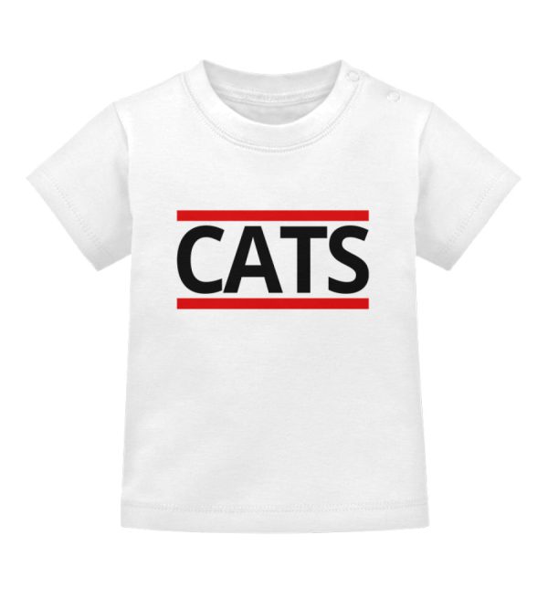 Cats  - Baby T-Shirt Jetzt online – Bild 2