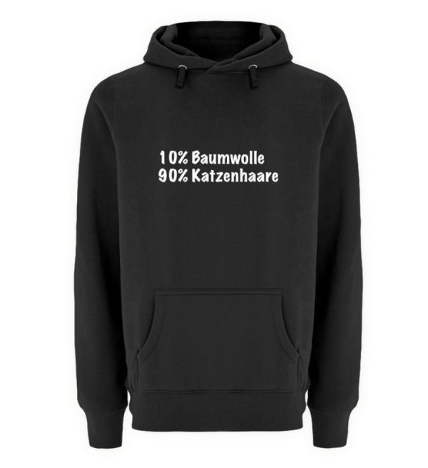 10% Baumwolle, 90% Katzenhaare  - Unisex Premium Kapuzenpullover Online-Schn?ppchen