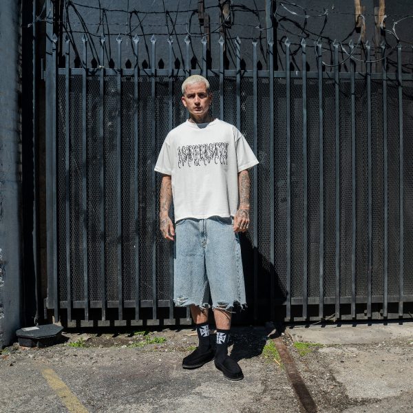 BAGGY CHECKERED DENIM SHORTS Schn?ppchen – Bild 2