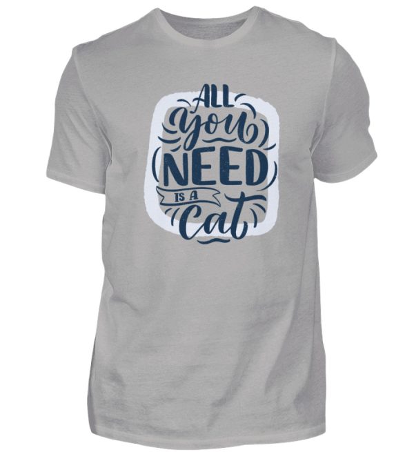 All you need is a cat  - Herren Premiumshirt Schn?ppchen – Bild 3