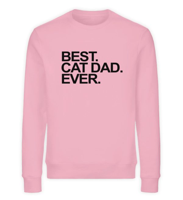 Best. Cat Dad. Ever.  - Unisex Organic Sweatshirt Verkauf – Bild 5