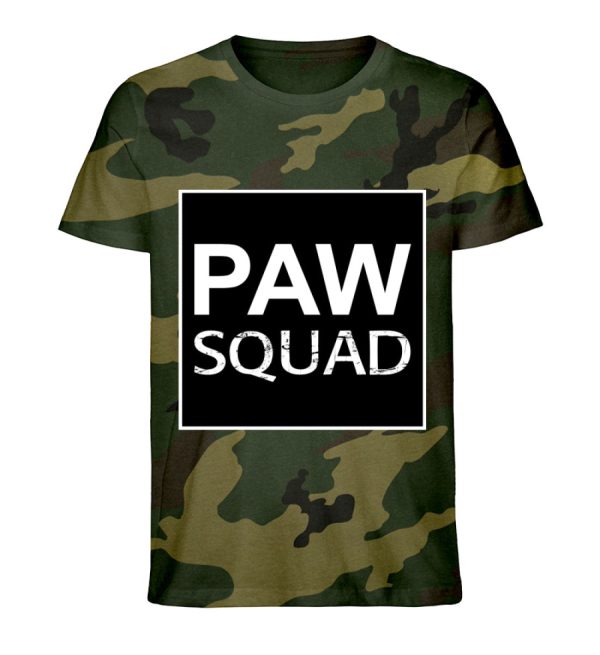 Paw Squad schwarz - Camouflage Organic Shirt Zu verkaufen