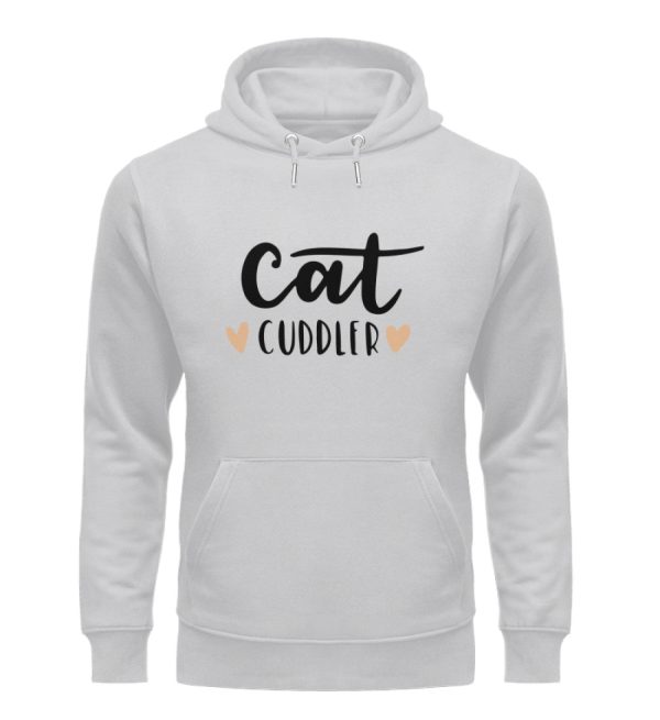Cat cuddler  - Unisex Organic Hoodie Verkauf – Bild 4