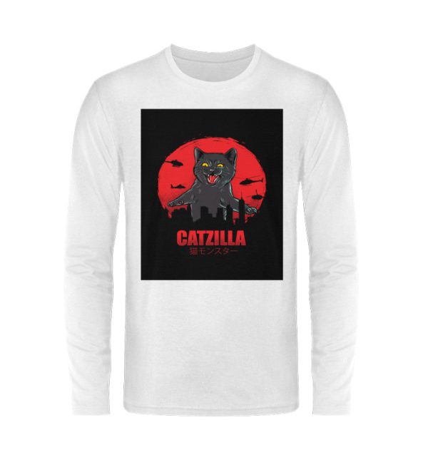 Catzilla  - Unisex Langarmshirt Mode