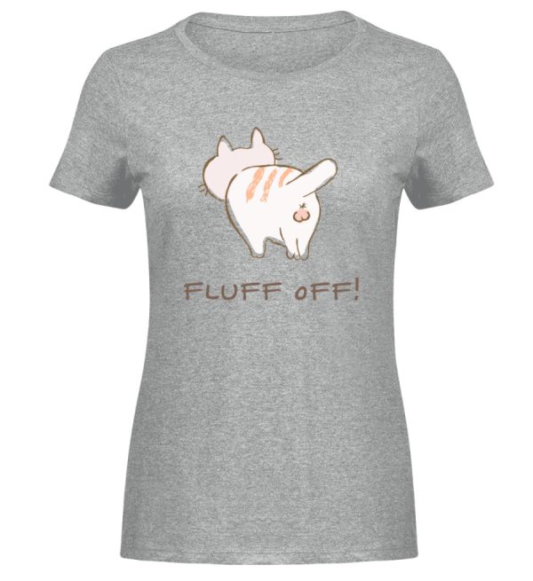 Fluff off  - Damen Melange Shirt Online-Schn?ppchen – Bild 3