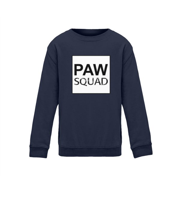 Paw Squad weiß  - Kinder Sweatshirt Schn?ppchen – Bild 2