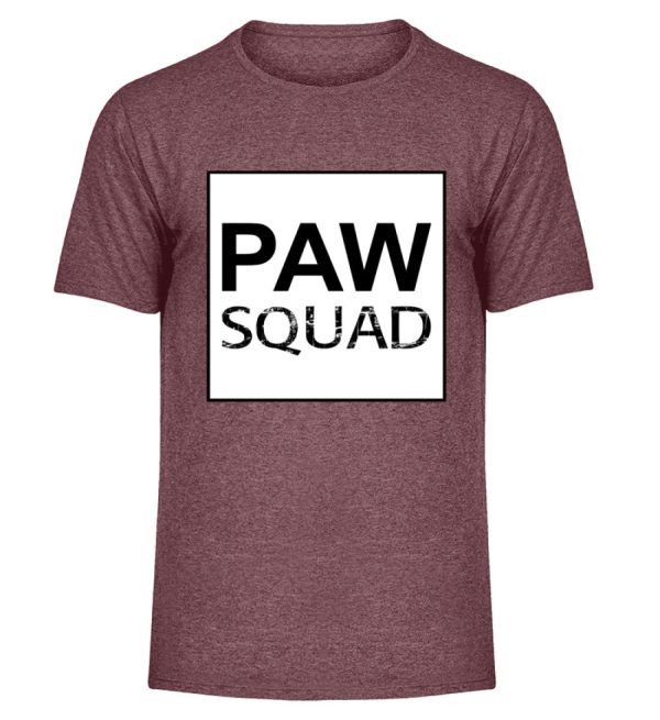 Paw Squad weiß  - Herren Melange Shirt Jetzt online