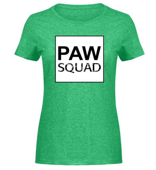 Paw Squad weiß  - Damen Melange Shirt Zu verkaufen – Bild 4