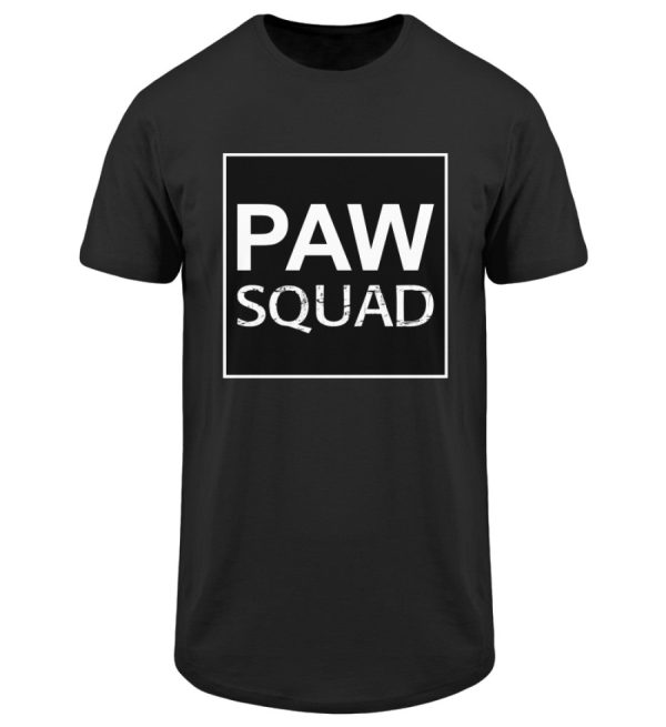 Paw Squad schwarz  - Herren Long Tee Verkauf