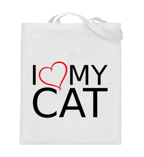 I Love My Cat  - Jutebeutel (mit langen Henkeln) Online-Schn?ppchen – Bild 5