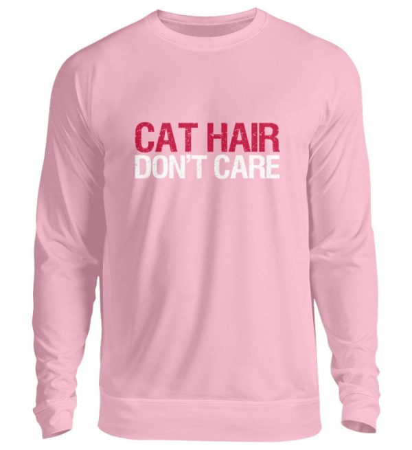 Cat hair don t care  - Unisex Pullover Verkauf – Bild 4