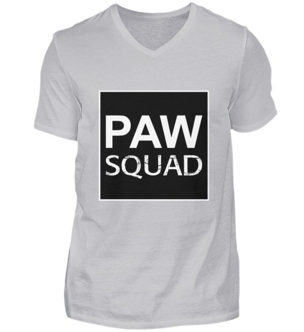 Paw Squad schwarz  - Herren V-Neck Shirt Jetzt online – Bild 2