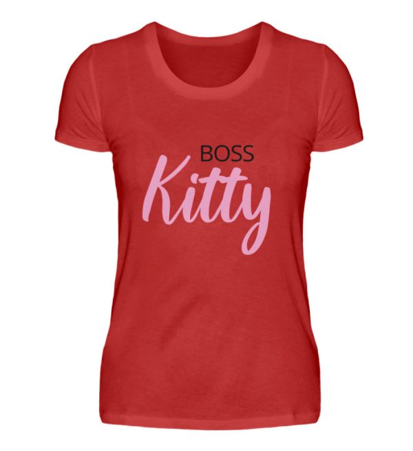 Boss Kitty  - Damen Premiumshirt Im Angebot – Bild 5