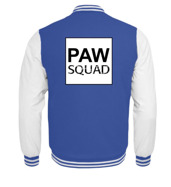 Paw Squad weiß  - Kinder College Sweatjacke Rabatt