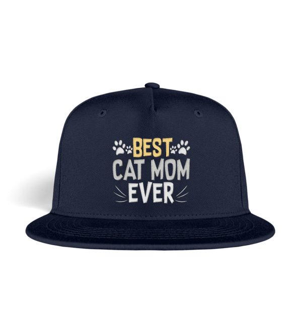 Best cat mom ever bunt  - Snapback mit Stick Rabatt – Bild 3