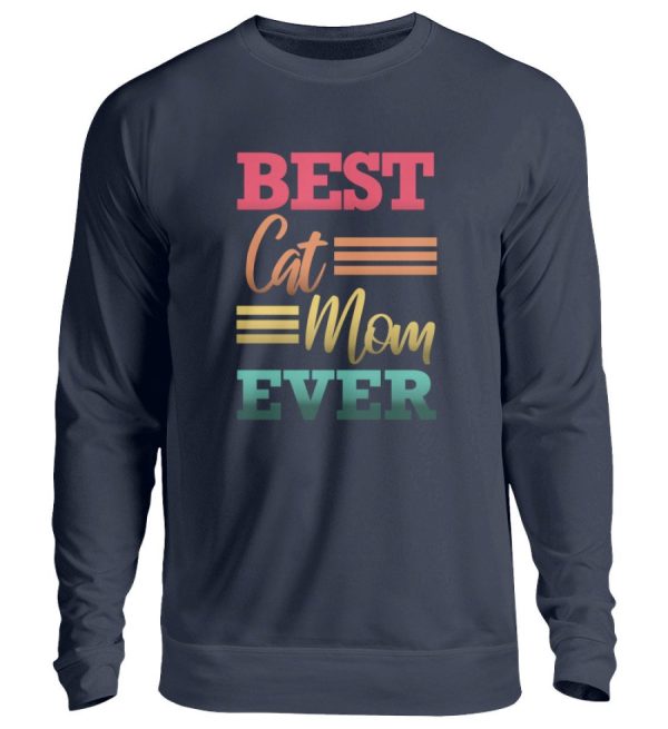 Best cat mom ever  - Unisex Pullover Online – Bild 5
