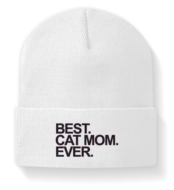 Best. Cat Mom. Ever.  - Beanie Online-Schn?ppchen – Bild 4